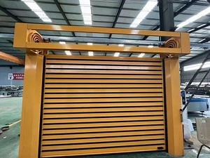 [Hot Item] Aluminum High Speed Roll up Fast Roller Shutter Spiral Security Door