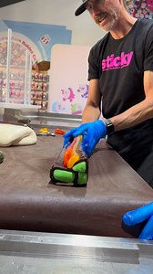 It's fine. Everything’s fine. 🔥🗑️ So we made candy to match. Each piece is handmade and has an actual dumpster fire inside—flames and all. It’s satisfying to watch, even better to eat with this strawberry lemonade flavor. We’re not saying this candy will fix your life. But for a few minutes, it’ll make the chaos taste good. 🔥🗑️ #dumpsterfire #hotmess #stickycandy | Sticky USA