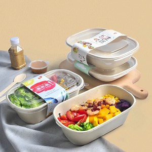 [Hot Item] Food Container Drinking Disposable Pulp Compost Able Coffee Cup Biodegradable Sugarcane Bagasse Box with Lid