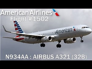 American Airlines Flight 1502 | Punta Cana to Miami | A321 (32B)