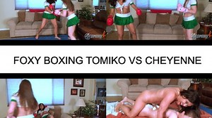 FOXY BOXING TOMIKO VS CHEYENNE JEWEL - MP4 | Clips4sale