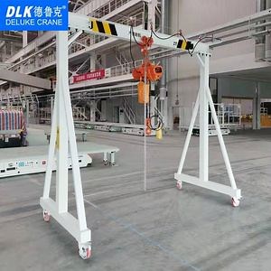 [Hot Item] Indoor and Outdoor Electric Trackless Movable Gantry Crane 1 Ton 2 Ton 3 Ton Gantry Crane