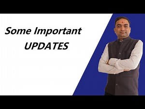 Some Important Updates