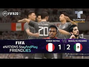 Perú vs. México: 1-2 Goals & Highlights | eNations Stay and Play | Telemundo Deportes