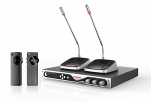 [Hot Item] Gonsin 2.4GHz CD-Level Conference System Wireless Conference Microphone for Meeting Room Wireless Conference Microphone System