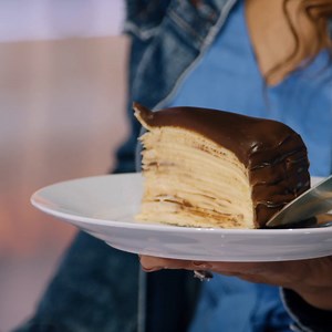 1.8M views · 10K reactions | This 20-layer crêpe cake looks  : #CrimeSceneKitchen | Food Club FOX | Facebook