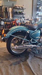 Teal Green TWIN CLASSIC 65O #royalenfield #royalenfieldindia #royalenfieldtribe #royalenfieldnorthamerica #royalenfield_na #classic650 #bike #biker #bikelovers #rider #rideon #rideout #ridemore #ridesafe #viral #trending #trendingnow #reels #viralreels #trndingreels #insta #instargramreels | Rohit Shukla