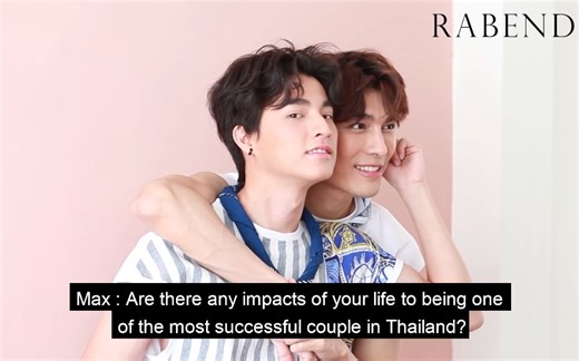 [Eng Sub 1/2] MewGulf Interview - Sweet Couple