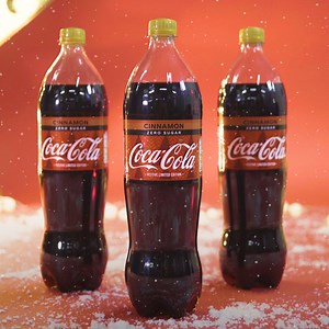 378K views · 2.8K reactions | Coca-Cola zero sugar Cinnamon is now a thing! This'll be the most Christmassy drink ever  | FOODbible | Facebook