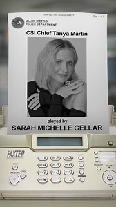 Sarah Michelle Gellar is joining #DexterOriginalSin as CSI Chief Tanya Martin? Big slay 🩸 | Paramount