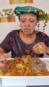 72K views · 573 reactions | Dried plantain fufu and ogbono asmr show | Blend With Bright | Facebook