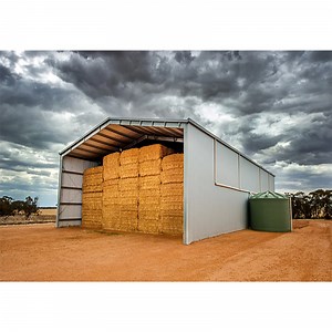 [Hot Item] Customized Light Steel Structure Farm Shed Hay Storage Building