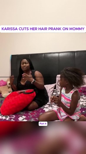 Karissa's Haircut Prank on Mommy - Part 4