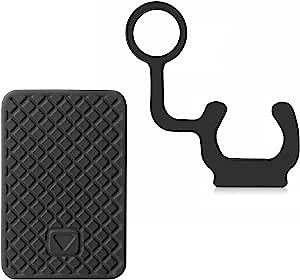 SOONSUN USB Side Door Cover Replacement Repair Part with Silicone Locking Plug for GoPro Hero3 Hero 3+ Black Silver Cameras