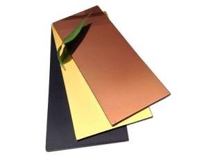 [Hot Item] Gold Mirror Interior Decoration Material ACP Acm-Aludong