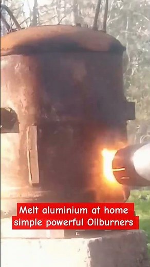 Building a Home Metal Foundry with Oilburners