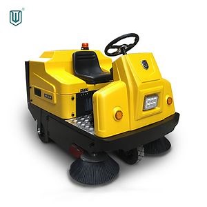[Hot Item] Industrial Electric Ride-on Cleaning Floor Vacuum Broom Sweeper