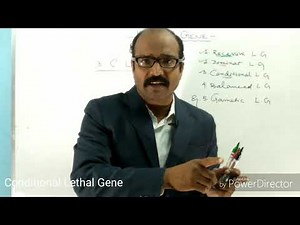 LETHAL GENES / DEATH CAUSING GENES / GENETICS-1