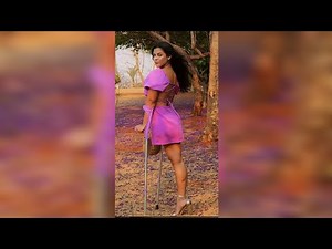 Sexy Amputee Models Dance , Crutches, pose. Amputee Girl Crutching. Happy Disabled Life 💕 Disability