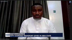 Otti Suspends Transport Levies In Abia State "Any law the government...
