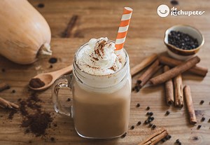 Pumpkin spice latte. Café de calabaza al estilo Starbucks - De Rechupete