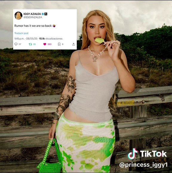 𝐈𝐠𝐠𝐲 𝐀𝐳𝐚𝐥𝐞𝐚 𝐞𝐬𝐭𝐚𝐫𝐚 𝐝𝐚𝐧𝐝𝐨𝐧𝐨𝐬 𝐬𝐞𝐧̃𝐚𝐥𝐞𝐬 𝐝𝐞 𝐬𝐮 𝐫𝐞𝐠𝐫𝐞𝐬𝐨 🥰 #IggyAzalea #Iggy #shesback #foryou #parati #fyp #PrincessOfRap #FemaleRapper #paratiiiiiiiiiiiiiiiiiiiiiiiiiiiiiii