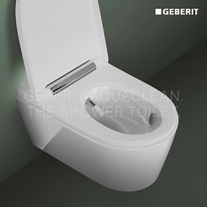 With a shower toilet in your bathroom, you really can tick all the boxes when it comes to cleanliness and well-being. And any time, too. | Geberit | Facebook