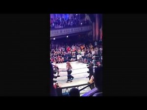 Dixie Carter Slammed Through Table TNA Manhattan Center 6/26/14