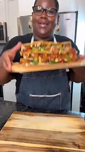 Chicken Quesadillas 5-6 chicken thighs boneless/skinless) Garlic powder Onion powder Ancho chili powder 2-3 tsp adobo seasoning Smoked paprika Ground cumin Oregano Avocado oil *2 tsp baking soda to tenderize meat let set for 10-15 mins (this is optional but, I loved that the meat was tender) 1 large onion 1/2 red bell pepper 1/2 yellow bell pepper 1 whole green bell pepper Quesadilla cheese Pepper jack cheese Extra large flour tortillas *lighly season vegetables with garlic powder and adobo Chip