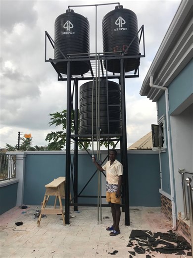 10K views · 50 reactions | Installation Of Plumbing Items, Like Tanks, Water Closet, Smoke Extractor, Washing Hand Basin And More In A Building Apartment. #plumbingitems | The Edo Talk Show | Facebook