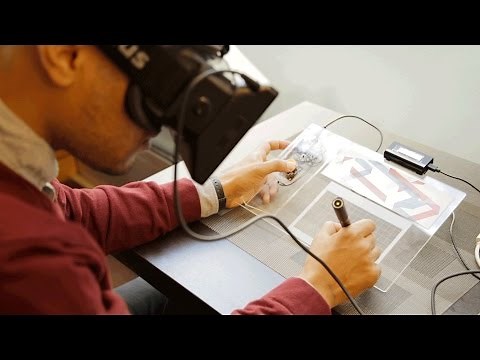 Gravity Sketch allows you to draw in 3D, then walk around inside your sketches