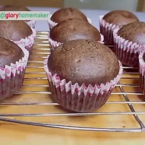 The easiest chocolate cup cakes recipe tutorials | Glory Homemaker