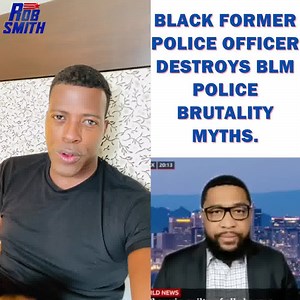 Black Former Police Officer Destroys BLM Police Brutality Myths. Brandon Tatum is spot on here, you have to see this. Follow Rob Smith for more! | Rob Smith