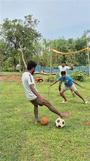 can he score🫨 #viral #football #funny