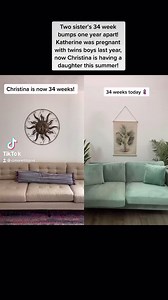 383K views · 2.2K reactions | Two sisters 24 week bump date like a year apart!! Katherine was pregnant with twins last summer and Christina is having a daughter this summer!! | Cimorelli | Facebook