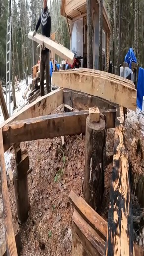 17K views · 85 reactions | Building a Woodshed - Rustic Companion for the Dovetail Log Cabin - Full Build #FacebookReelsContest #reels | Bushcraft Survival Cambo | Facebook
