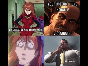 Senator Armstrong destroys Asuka (Metal Gear Rising meme/inspired by the Carnage & Asuka meme)
