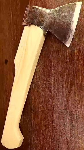 Very cool homemade ax! | Jessie Crown