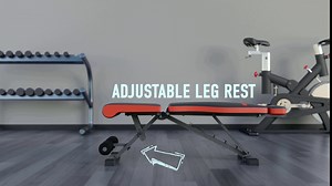 Foldable Adjustable Utility Weight Bench | 90 Degree, Incline, Decline, Flat Bench | Pre Assembled | Weight Set Compatible | Resistance Tubes | Full Body Workout | *RESISTANT BANDS*