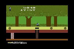 Pitfall! (NTSC) [C64] játékmenet (gameplay)