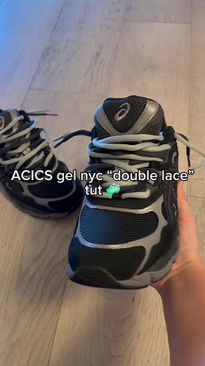 Double Laced Acics: Style Meets Comfort