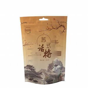 [Hot Item] Custom Printed Popcorn Sanck Candy Sugar Cookies Plastic Food Packaging Pouches Zip Lock Stand up Pouch Bag