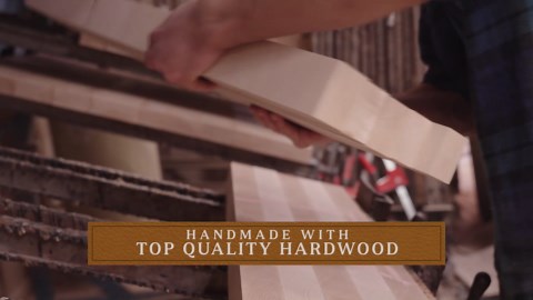 The Boardsmith Maple End Grain Cutting Board - Premium, Hand Crafted End Grain Wood Cutting Board for Kitchen - Butcher Block - Handmade Cutting Board (Medium)