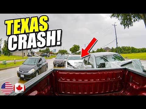 TEXAS DISTRACTED DRIVER CRASHES ON CAM - 1019 | Driving Fails