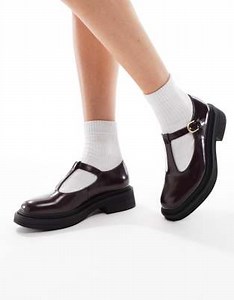 London Rebel - Sophia - Babies chunky - Bordeaux | ASOS
