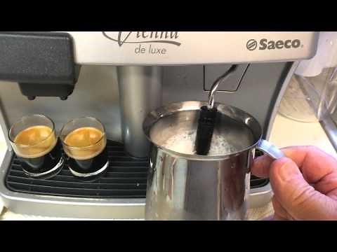 Saeco Vienna deluxe automatic expresso machine