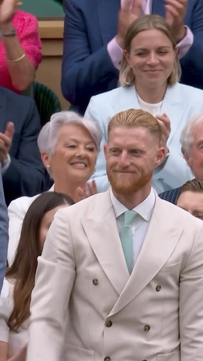 England cricket royalty in the #Wimbledon Royal Box 🤩 | Wimbledon