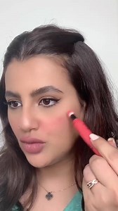 1.8K views · 47 reactions | This powder puff lippie from @nyxcosmetics_in @nyxcosmetics is a multi task lipstick, you can use it as a cream blush too and it blend beautifully and stays for all day long and you can use it as a cream eyeshadow as well .---#nadinedas #yesnyxcosmetics #nyxlipstick #nyxcosmetics #نادين_داس #بلوقر #مكياج #tipandtricks #tint #mua | Nadine Das | Facebook