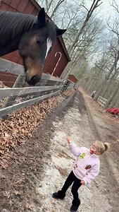 1.7K views · 1.2K reactions | Adorable little girl asks a horse a question at the Funny Farm Rescue, Mays Landing, NJ#kindness #adorableanimals #funnyfarmrescue #kellyclarkson #cbs #nbc | Funny Farm Rescue | Facebook