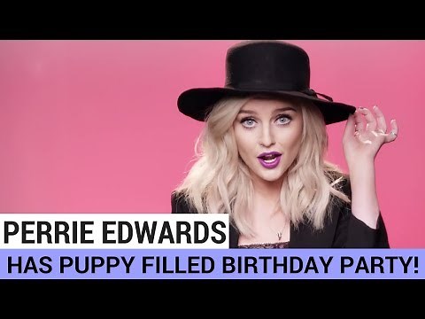 Inside Perrie Edwards’ Puppy Filled Birthday Party! | Hollywire